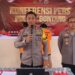 Konferensi Pers Pengungkapan Curanmor Dan Narkoba Di Polres Bontang