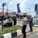 Jamin Keselamatan penggguna Jalan, Sat Lantas Polres Bontang Bersama Dishub Kota Bontang laksanakan pengecekan Traffic Light dan Rambu-rambu di Kota Bontang
