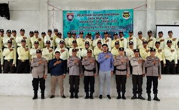 Kasat Binmas Hadiri Pembukaan Diksar Satpam Gada Pratama Angkatan 39 di PT. Berlian Putra Reksindo