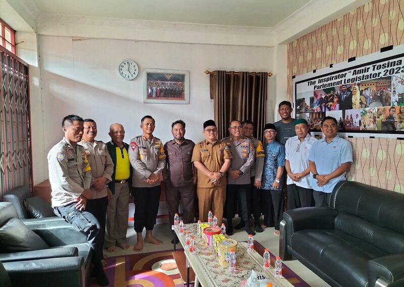 Bekesah Kapolres Bontang dan Tokoh Masyarakat K2M Mamuju Bapak Amir Tosina