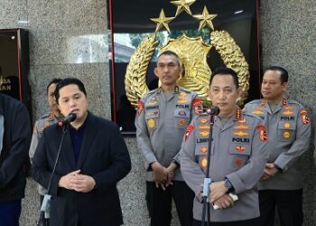 Kapolri dan Ketum PSSI Bertemu, Pastikan Penyelenggaraan Piala Presiden Berjalan Aman dan Lancar