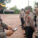 Apel Fungsi, Waka Polres Bontang dan Kasi Propam Lakukan Pengecekan serta Arahan kepada Personil