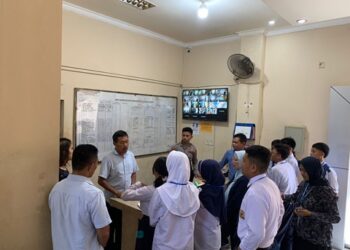 Kasat Narkoba Polres Bontang Menghadiri Kegiatan Teman Sebaya Anti Narkotika di Lingkungan Pelajar SMP Kota Bontang