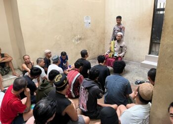 Polres Bontang Gelar Kegiatan Binrohtal untuk Tahanan dengan Tema “Semangat 17 Agustus untuk Hidup Lebih Baik”