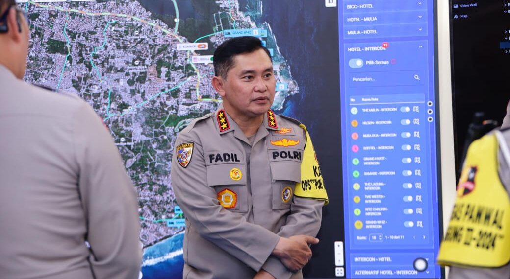 Komjen Fadil Imran Pantau Kesiapan Satgas Tindak dan Satgas Walrolakir Amankan KTT IAF ke-2