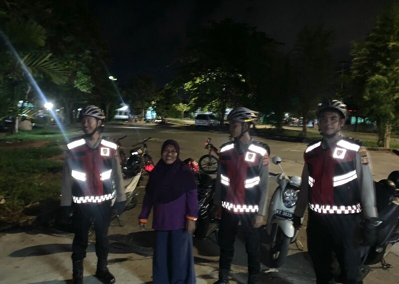 Sat Samapta Polres Bontang Gelar Patroli Sepeda Dialogis Tingkatkan Kamtibmas wilayah Kota Bontang