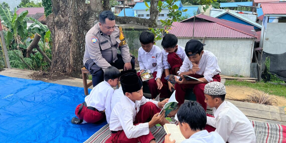 Peduli Pendidikan, Polsek Bontang Selatan Luncurkan Program Bentor Cerdas Bontang Presisi di SD Aisyiyah