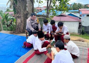 Peduli Pendidikan, Polsek Bontang Selatan Luncurkan Program Bentor Cerdas Bontang Presisi di SD Aisyiyah
