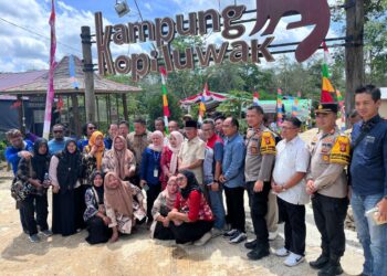 Pengamanan VVIP Kunjungan Menteri Desa dan Pembangunan Daerah Tertinggal di Marangkayu