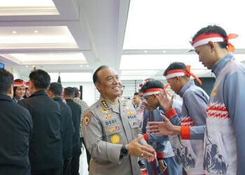 Lepas Tim Taekwondo Garbha Presisi Ke Vietnam, Irwasum Polri: Jaga Nama Baik Institusi dan Negara, Junjung Sportivitas