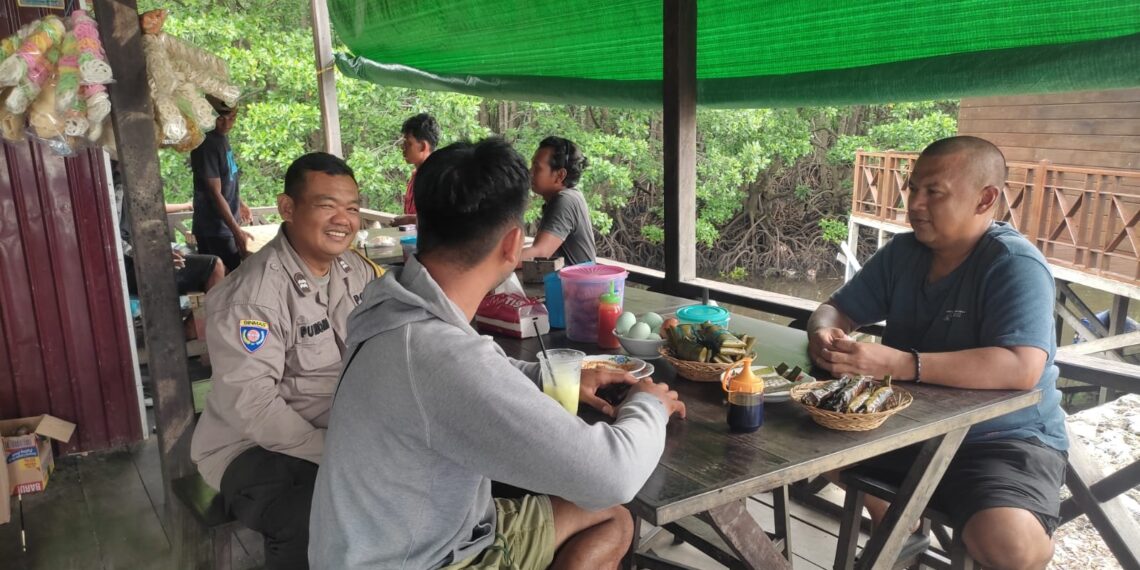 Bhabinkamtibmas Kelurahan Bontang Baru Laksanakan Cooling System Pasca Sidang Pleno Pilkada 2024