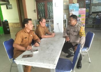 Bhabinkamtibmas Kelurahan Api-api Laksanakan Cooling System dan Silaturahmi dengan Kasi Ekobang