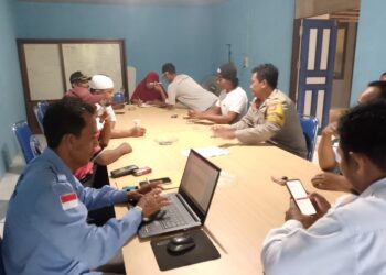 Bhabinkamtibmas Desa Makarti Laksanakan Cooling System dan Cipta Kondisi Pasca Pilkada