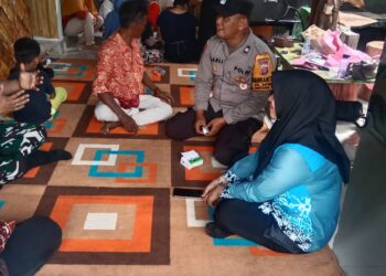 Bhabinkamtibmas Satimpo Laksanakan Cooling System dan Tatap Muka dengan Tokoh Masyarakat