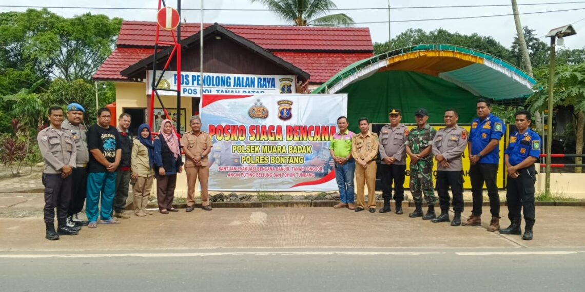Inisiasi Polres Bontang : Bentuk Posko Siaga Bencana Di Muara Badak
