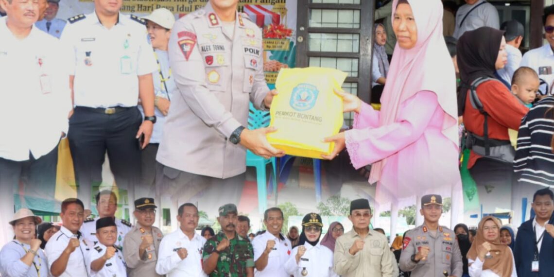 Polres Bontang dan Pemkot Bontang Gelar Pasar Murah : Ringankan Beban Warga Jelang Ramadhan