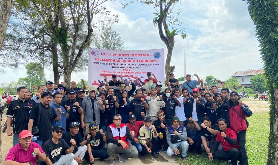 May Day 2025 di Bontang : Buruh Pilih Aksi Sosial