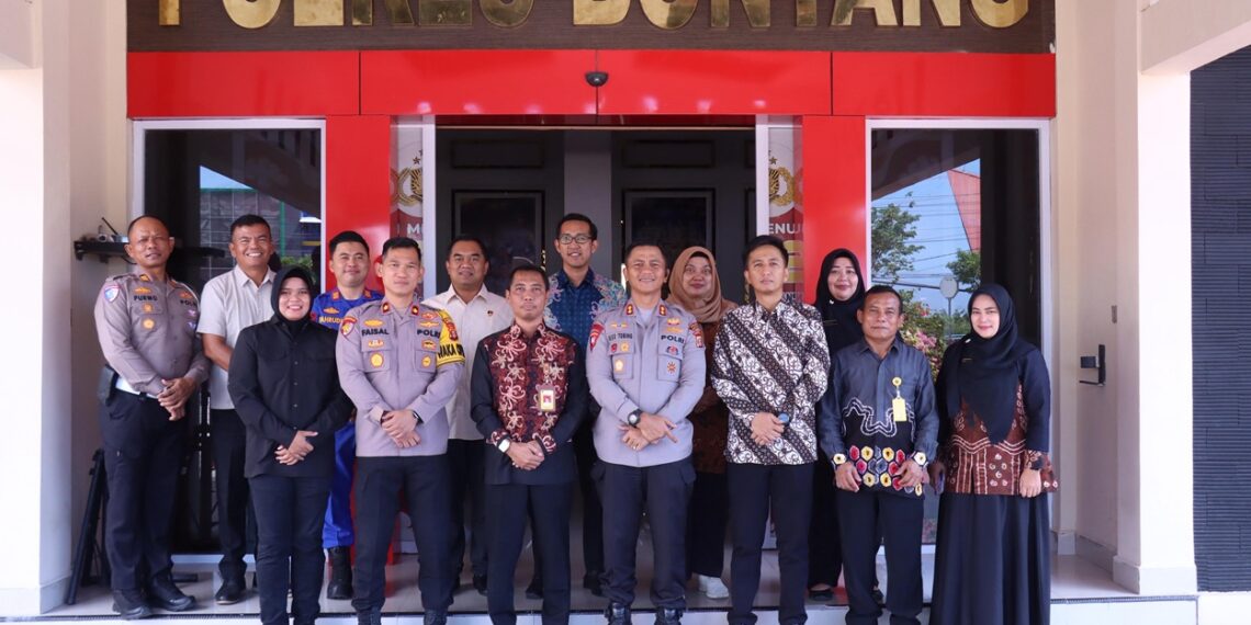 Perkuat Sinergi dan Kerja Sama, Kapolres Bontang terima kunjungan Kepala BPN Kota Bontang