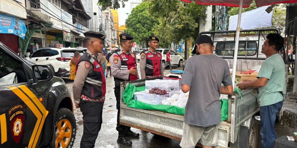 Dit Samapta Polda Kaltim Gelar Patroli Besar dan Stand By Force