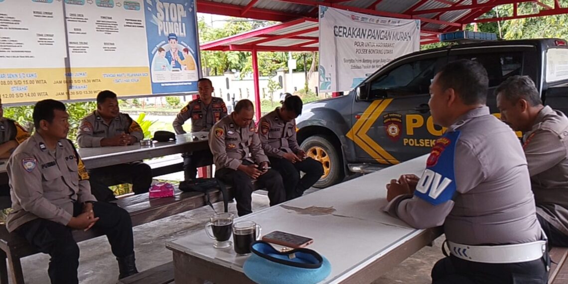 Pengarahan dan Pengawasan Internal, Polsek Bontang Utara Tekan Potensi Pelanggaran Personel PNPP