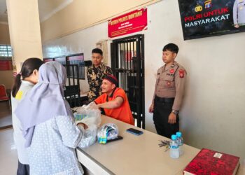 Peduli Kesehatan warga binaan, Si Dokkes Polres Bontang Laksanakan Pemeriksaan Kesehatan dirutin Polres Bontang