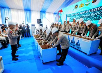 Kapolri Resmikan 32 SPPG dan Groundbreaking 27 SPPG Polri di Jateng, Terus Dukung Program MBG