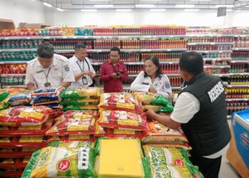Cegah Lonjakan Harga, Satgas Pangan Polres Bontang Lakukan Cek Lapangan