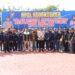 Polres Bontang Gelar Apel Kebangsaan Bersama Ojek Online dan Buruh Kota Bontang
