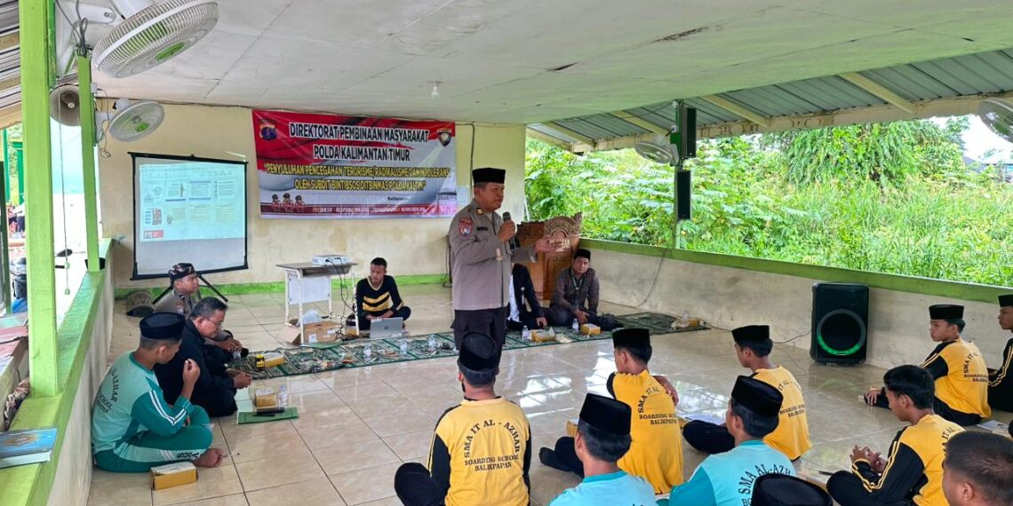 Wujudkan Generasi Damai, Ditbinmas Polda Kaltim Gelar Penyuluhan tentang Bahaya Radikalisme dan Intoleransi