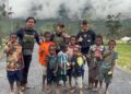 Satgas Ops Damai Cartenz Gelar Pemeriksaan Kesehatan dan Interaksi Humanis Bersama Masyarakat Sinak