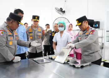 Pentingnya Inovasi Menu Bergizi Lokal dengan Rasa yang Disukai Anak-anak Penerima Manfaat SPPG Plawa Polda Bali