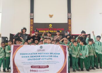Batalyon B Pelopor Brimob Kaltim Terima Kunjungan Edukatif Siswa SD Integral Luqman Al Hakim, Tanamkan Semangat Cinta Tanah Air Sejak Dini