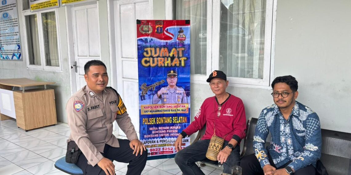 Bhabinkamtibmas Bontang Lestari Gelar Safari Jumat Curhat, Terima Aspirasi Warga Terkait Gangguan Kamtibmas