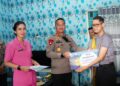 Sambut HUT Korps Brimob ke-80, Wadansat Brimob Kaltim Berikan Semangat dan Jenguk Anggota Sakit