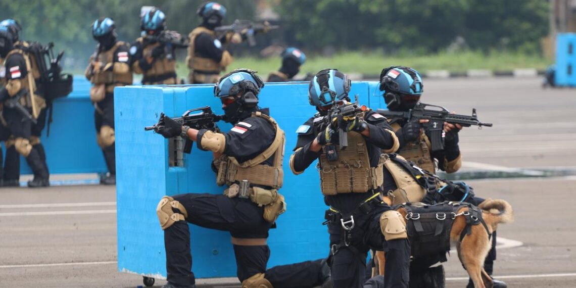 Polri Terkait Perdamaian Gaza Brimob Siapkan 350 Personel.