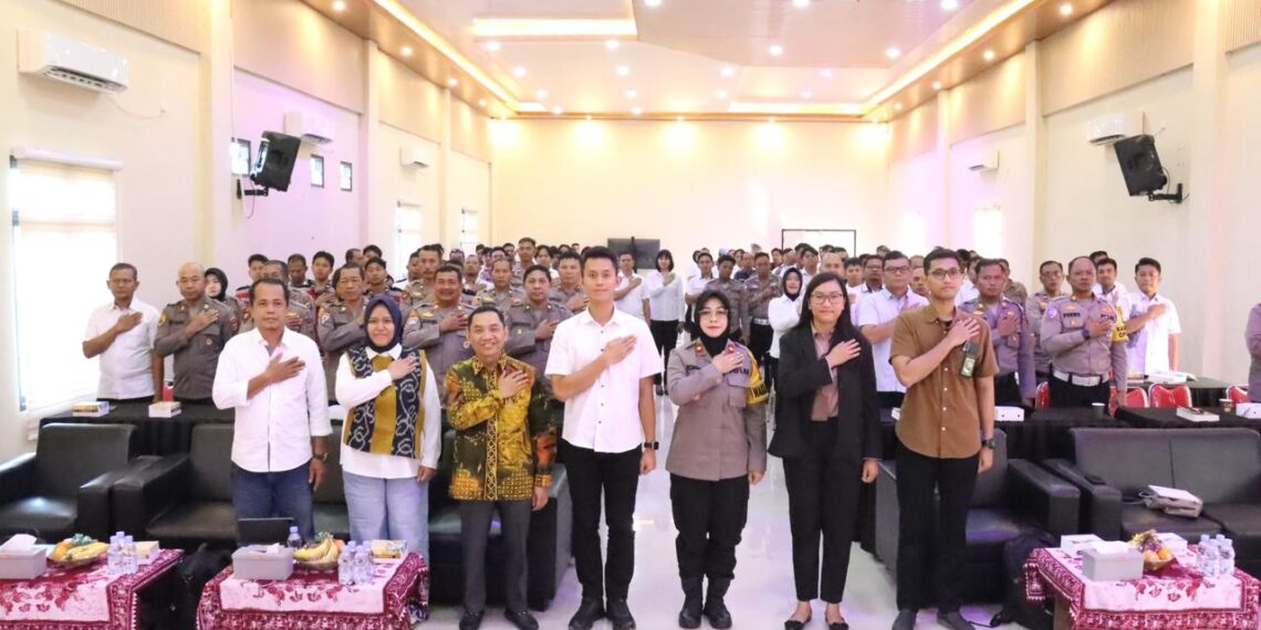 Transformasi Hukum Pidana, Polres Bontang Bekali PNPP dengan KUHP Baru