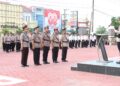 Polres Bontang gelar Upacara Sertijab Kabag Ops dan Kasat Resnarkoba serta Pelantikan Jabatan Kabag Ren