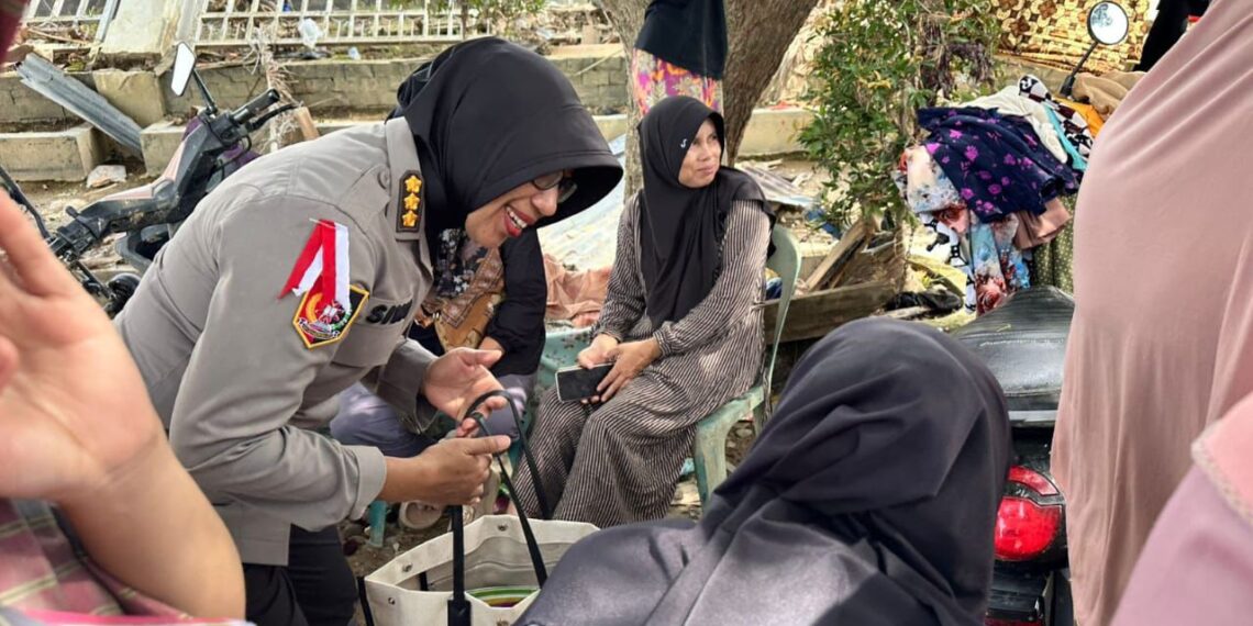 Tim Trauma Healing Polri Beri Dukungan Psikososial bagi Korban Banjir di Aceh Tamiang