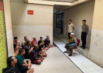 Binrohtal Warga Binaan Rutan Polres Bontang: Menjemput Hidayah, Meraih Berkah