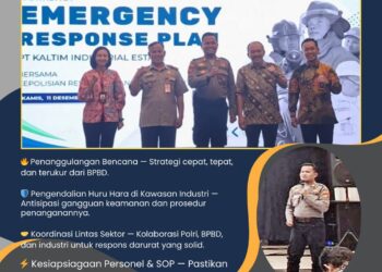 PT KIE – Polres Bontang : Gelar Kontijensi Emergency Response