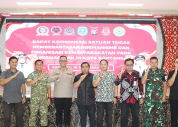 Kapolres Bontang hadiri Rapat Koordinasi Satuan Tugas Pemberantasan Premanisme dan Organisasi Kemasyarakatan diwilayah Kota Bontang