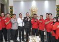 Silaturahmi Pengurus DPW Pasukan Merah Seribu Satu Mandau Kaltim dengan Kapolres Bontang : Wujud Sinergi Jaga Keamanan dan Kesejahteraan Kota Bontang