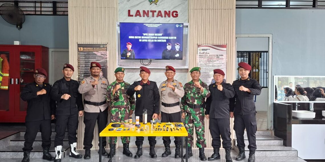 Sinergi Polri dan Lapas, Apel Siaga Nataru Antisipasi Gangguan Kamtib di Lapas Kelas II-A Bontang