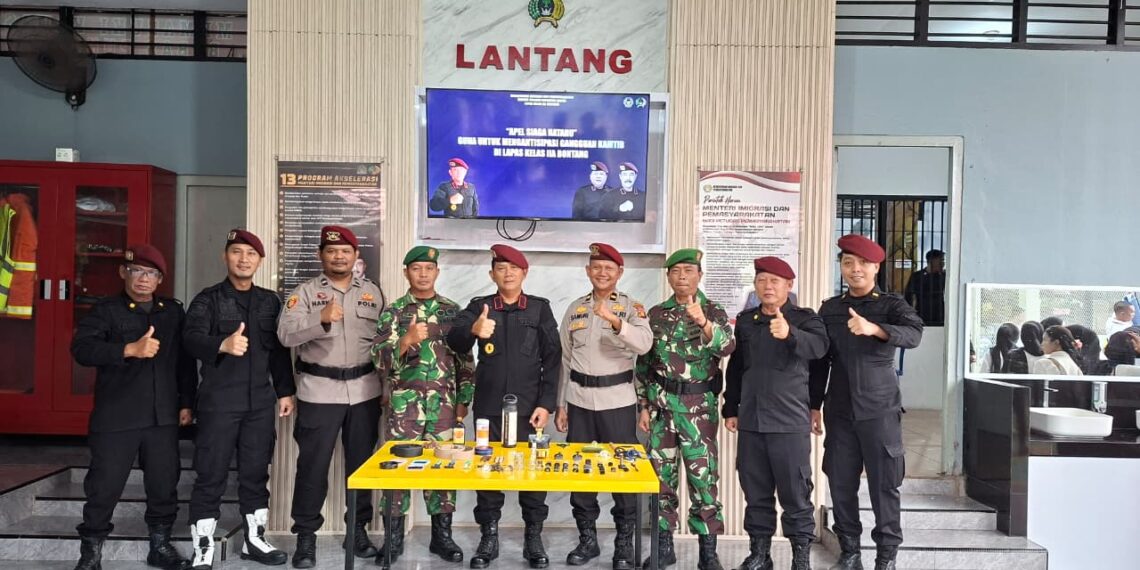 Sinergi Polri dan Lapas, Apel Siaga Nataru Antisipasi Gangguan Kamtib di Lapas Kelas II-A Bontang