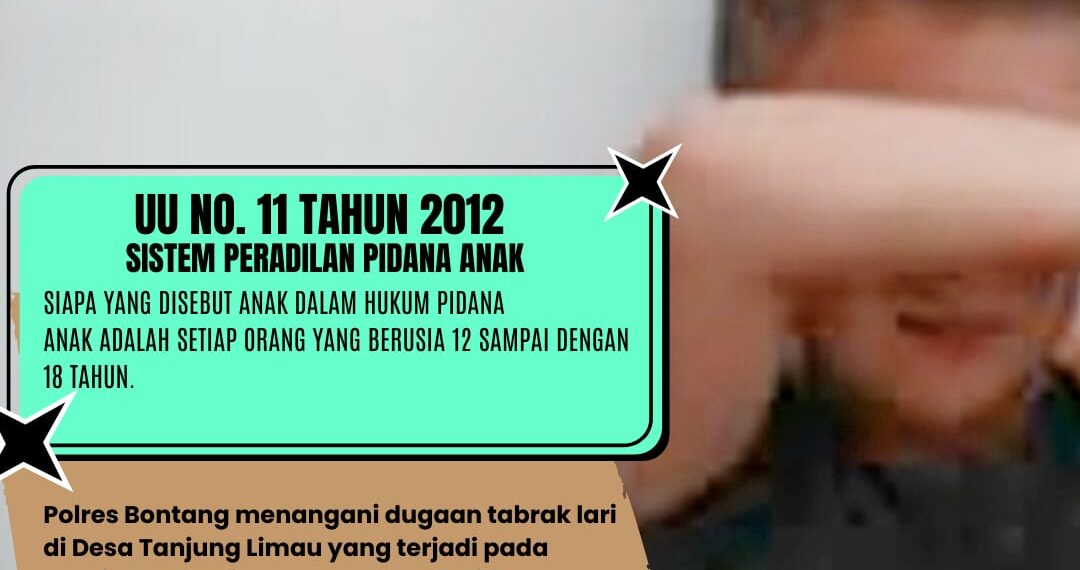 Polisi Tangani Dugaan Tabrak Lari di Tanjung Limau, Proses Hukum Mengacu Sistem Peradilan Anak
