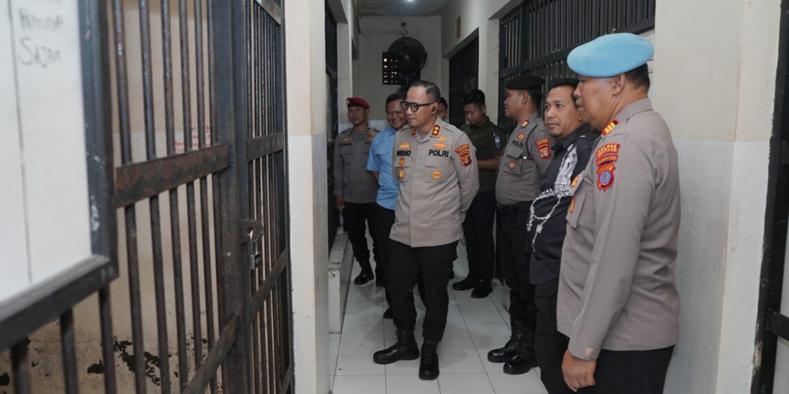 Pengecekan Rutan Polres Bontang Tekankan Kewajiban Pemenuhan HAM